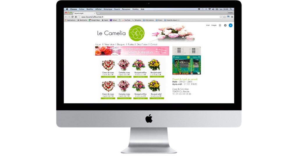 le camélia fleuriste